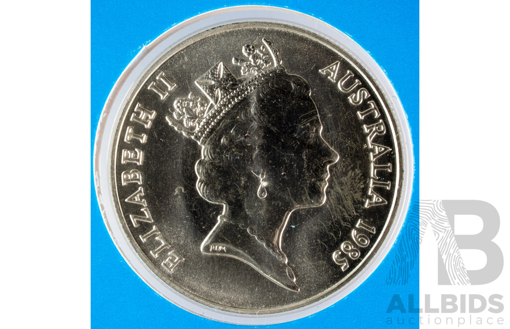 Australian 1985 Silver Ten Dollar Coin, State Series Victoria .925