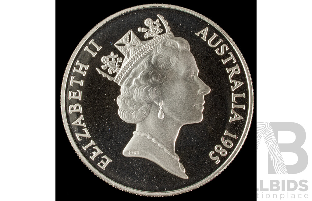 Australian 1985 Silver Proof Ten Dollar Coin, State Series Victoria .925