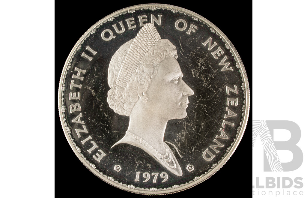 New Zealand 1979 Silver One Dollar Coin .925