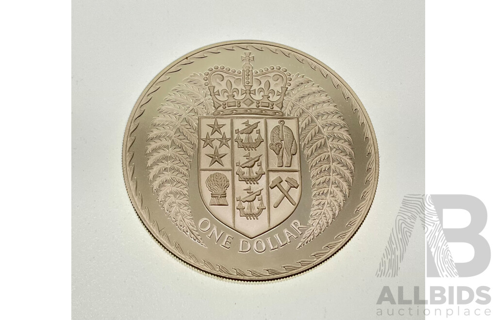 New Zealand 1979 Silver One Dollar Coin .925
