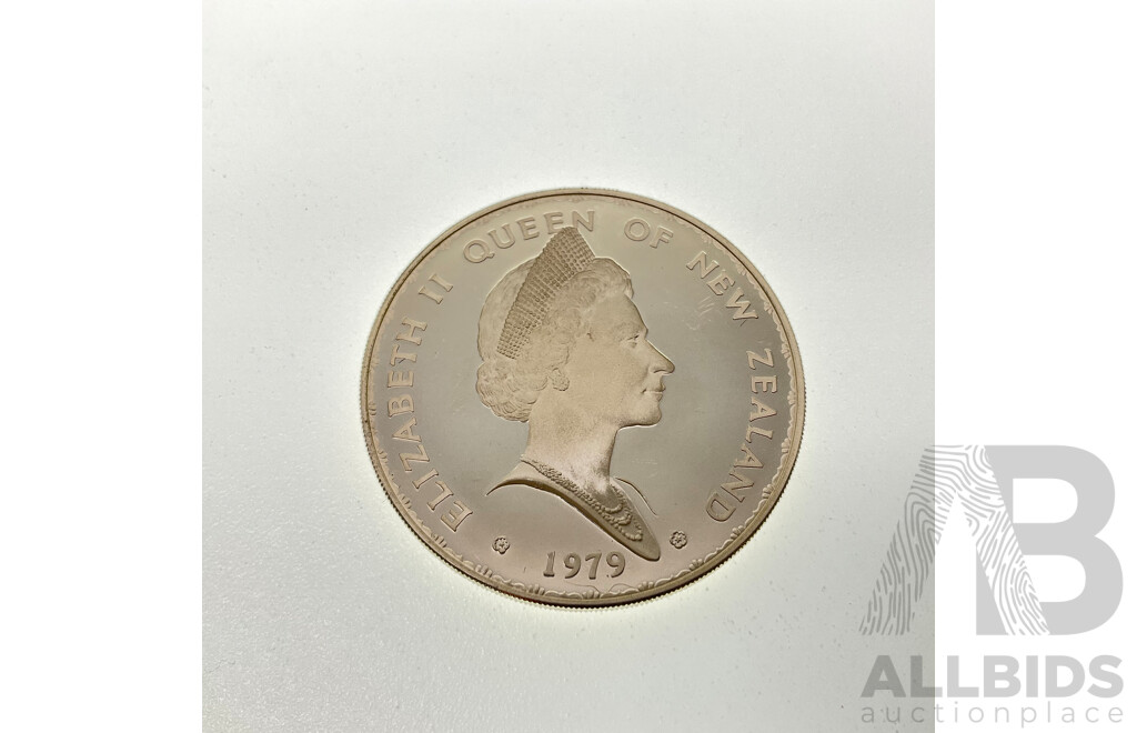 New Zealand 1979 Silver One Dollar Coin .925