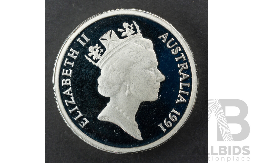 Australian 1988 Silver Proof Two Dollar Coin, Masterpieces in Silver .925