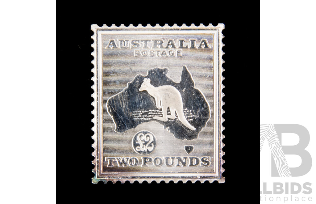 Australian RAM 2005 Silver Two Pound Stamp .999