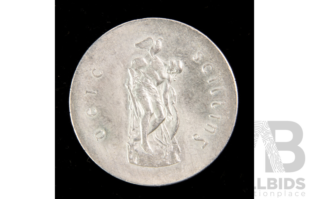 Ireland 1966 Silver Ten Shillings Coin, 50th Easter Uprising Anniversary .833