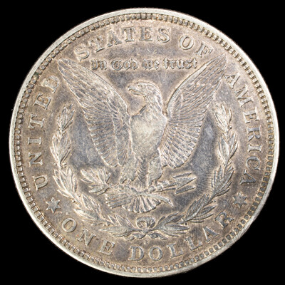 USA 1921 Silver Morgan Dollar, San Francisco Mint .900