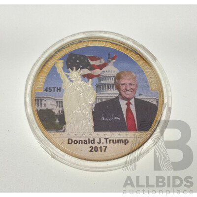 Donald J Trump 2017 Make America Great Again Coin
