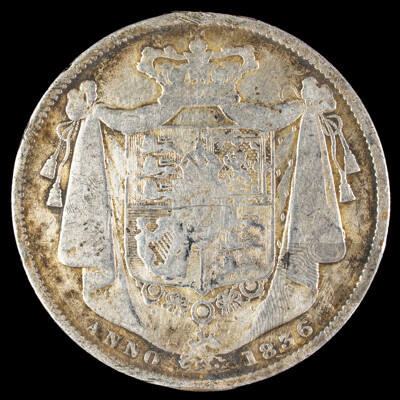 Great Britain 1836 WIV Silver Half Crown .925
