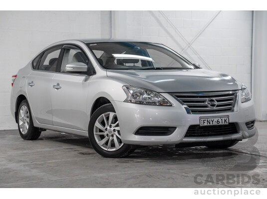 11/2014 Nissan Pulsar ST B17 4d Sedan Titanium Silver Metallic 1.8L