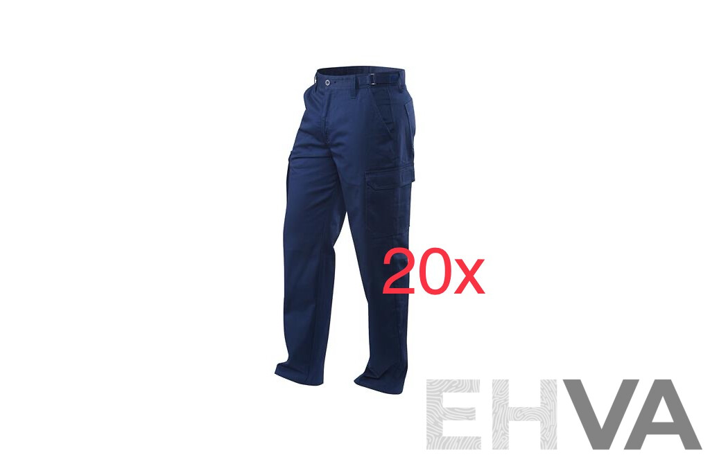 KING VALLEY Workwear Cargo Pants Mens / Unisex Size 87R - Lot of 20
