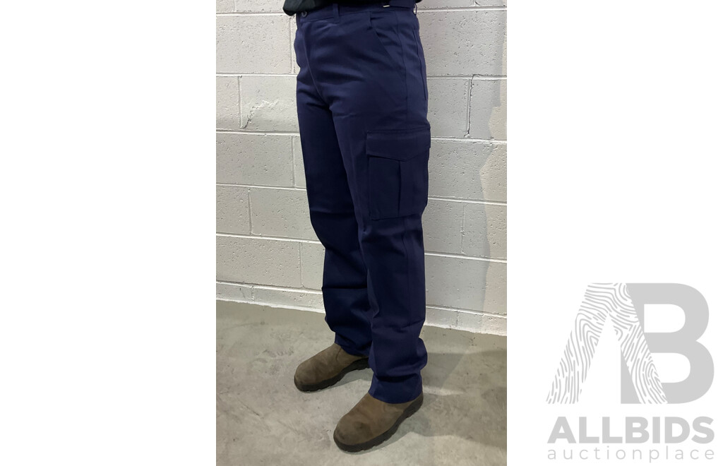 KING VALLEY Workwear Cargo Pants Mens / Unisex Size 77R - Lot of 20