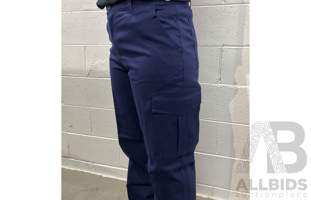 KING VALLEY Workwear Cargo Pants Mens / Unisex Size 77R - Lot of 20