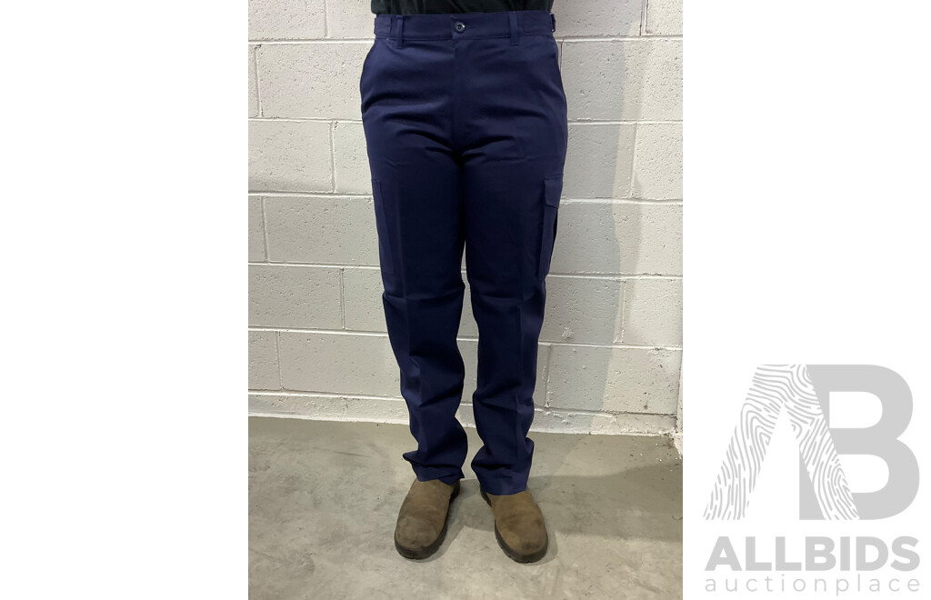 KING VALLEY Workwear Cargo Pants Mens / Unisex Size 77R - Lot of 20