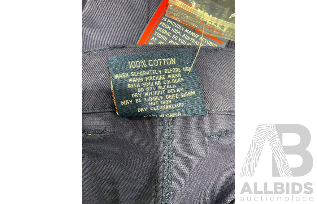 KING VALLEY Workwear Cargo Pants Mens / Unisex Size 77R - Lot of 20
