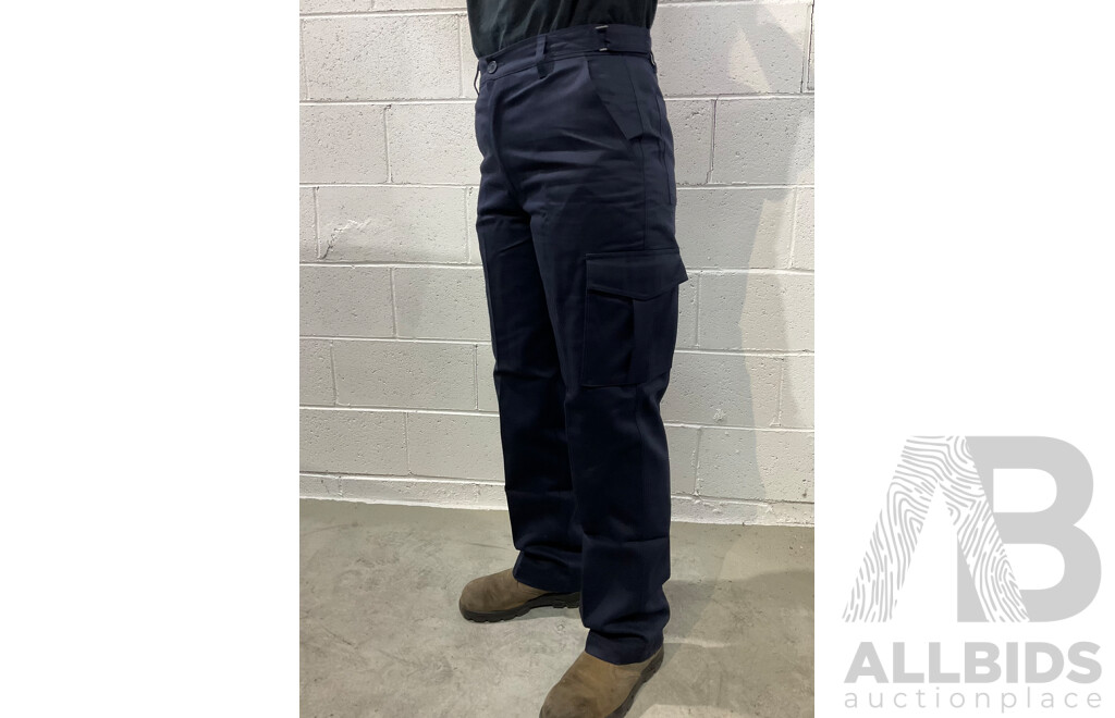 KING VALLEY Workwear Cargo Pants Mens / Unisex Size 107R - Lot of 20