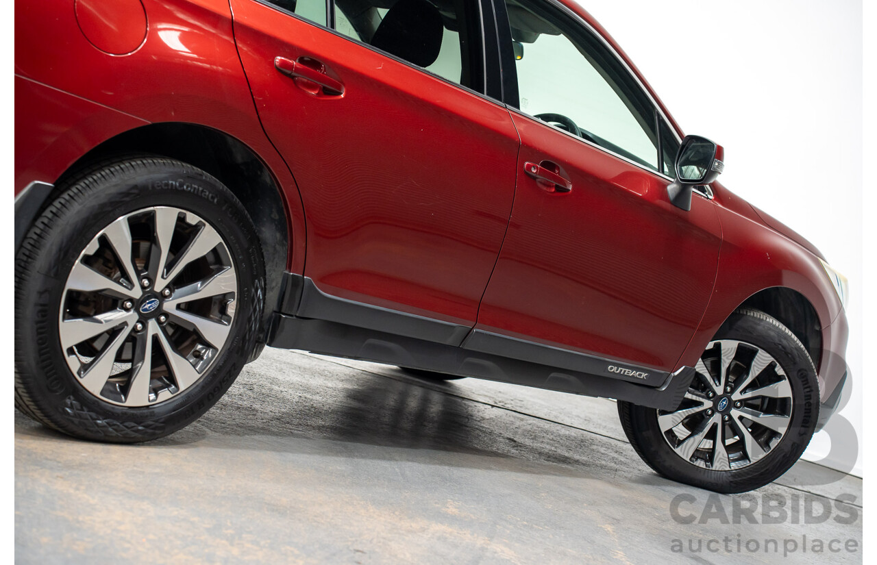 3/2015 Subaru Outback (AWD) 2.5i MY15 4d Wagon Venetian Red 2.5L