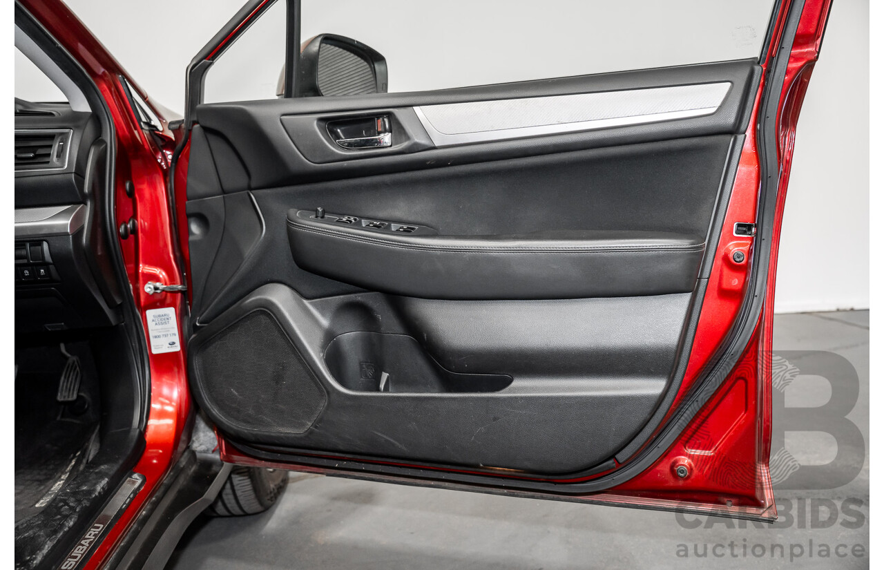3/2015 Subaru Outback (AWD) 2.5i MY15 4d Wagon Venetian Red 2.5L