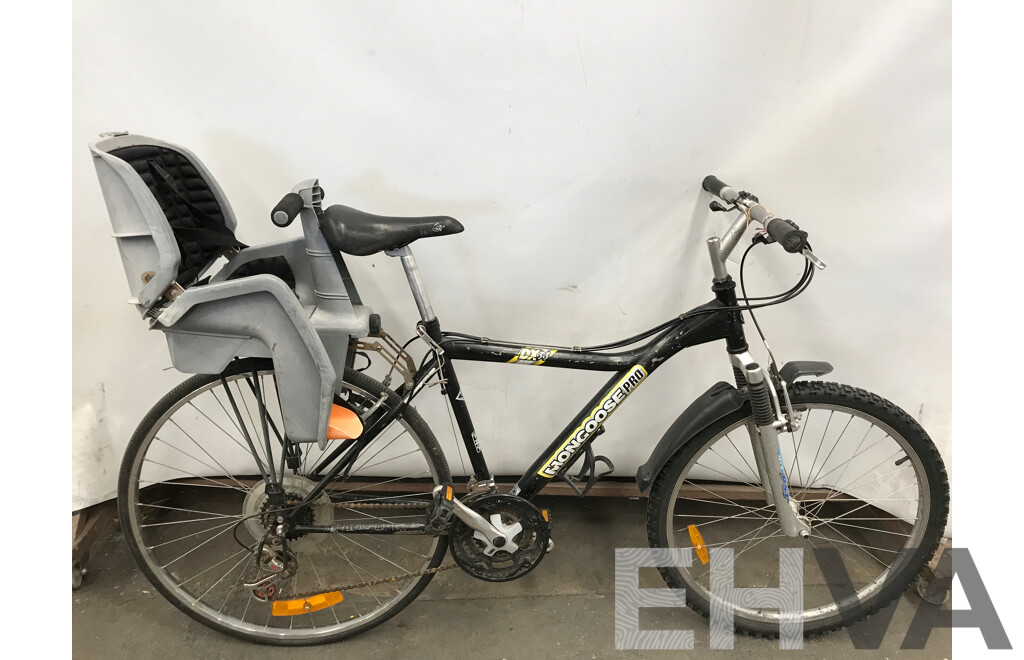 Mongoose Pro DX-33 21 Speed Road Bike with Baby Carrier