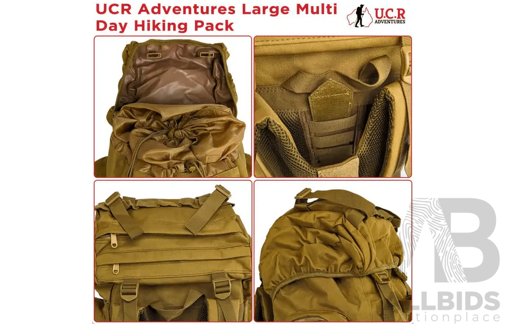 UCR Adventures - Banksia Large Backpack - Lot of 5 - ORP $550