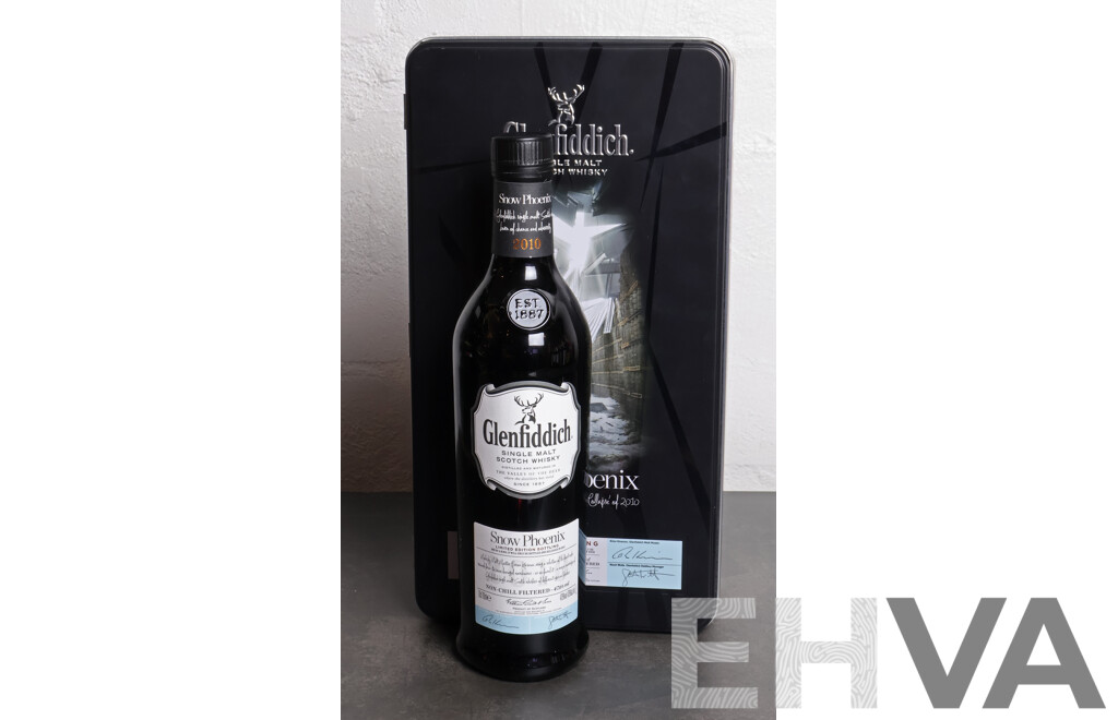 Limited Edition Bottling Glenfiddich Snow Phoenix Single Malt Scotch Whisky