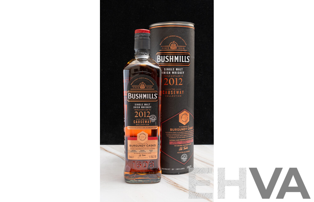 Bushmills Single Malt Irish Whiskey in Presentation Tube