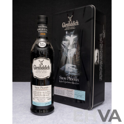 Glenfiddich Snow Phoenix Single Malt Scotch Whiskey in Presentation Box