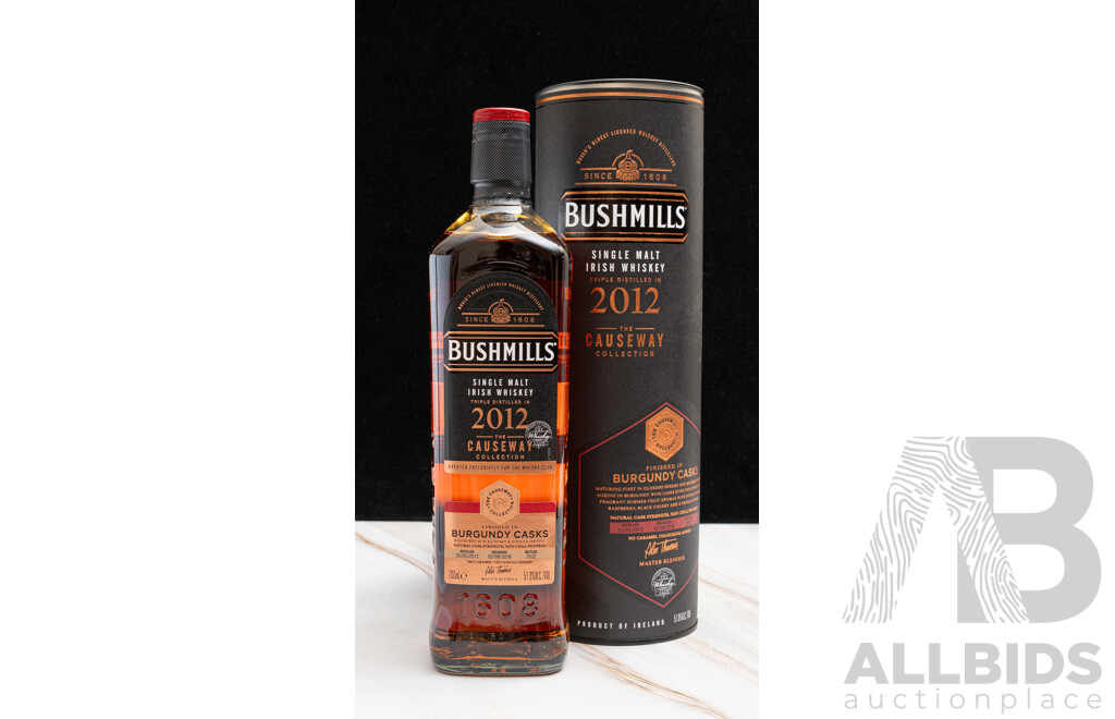 Bushmills Single Malt Irish Whiskey in Presentation Tube