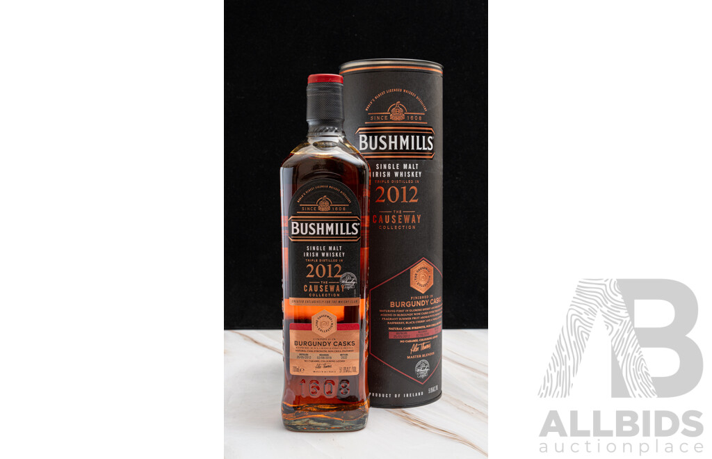 Bushmills Single Malt Irish Whiskey in Presentation Tube
