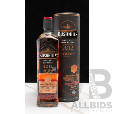 Bushmills Single Malt Irish Whiskey in Presentation Tube
