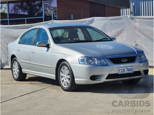 9/2007 Ford Falcon Futura (lpg) BF MKII 4d Sedan Silver Or Chrome 4.0L