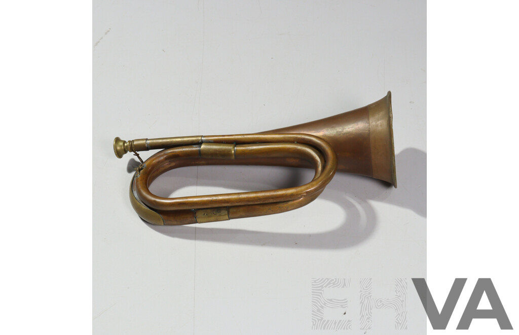 Reproduction Copper Bugle