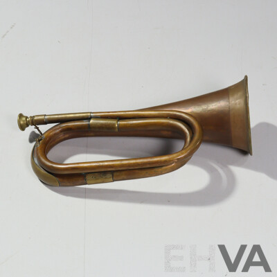 Reproduction Copper Bugle