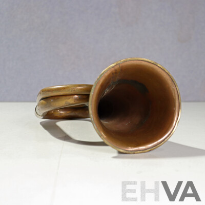 Reproduction Copper Bugle