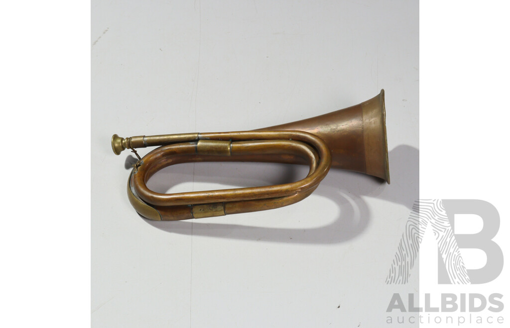Reproduction Copper Bugle