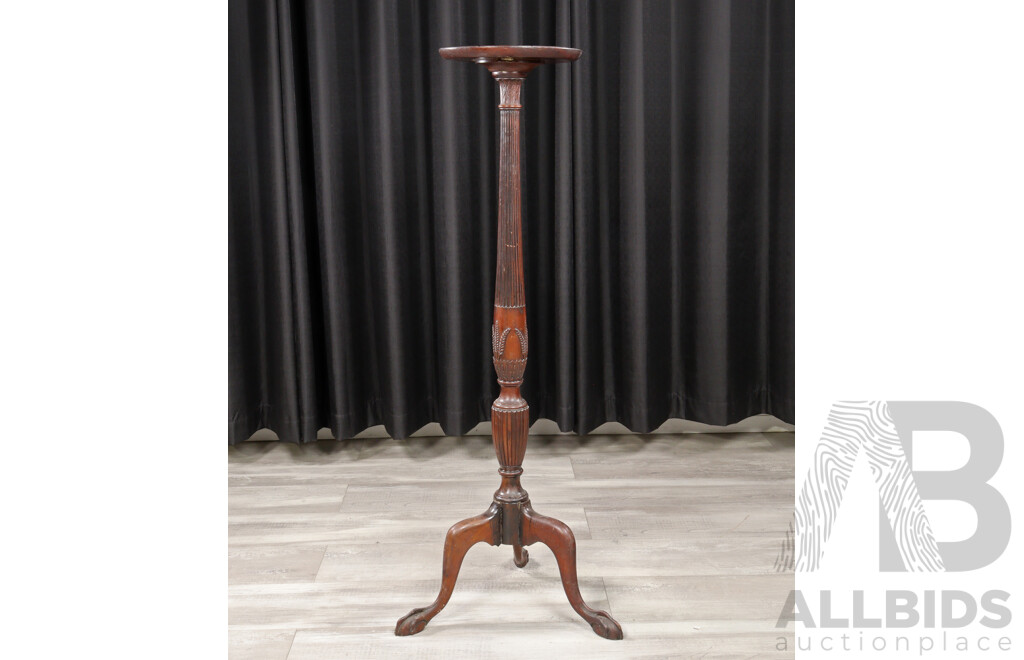 Late Edwardian Mahogany Jardinière Stand