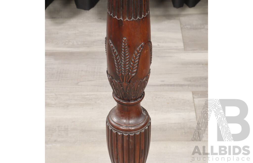 Late Edwardian Mahogany Jardinière Stand