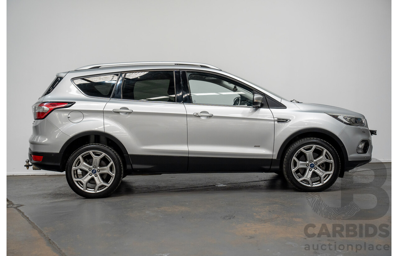 01/2018 Ford Escape Titanium (AWD) ZG 4D Wagon Silver Turbo Diesel 2.0L