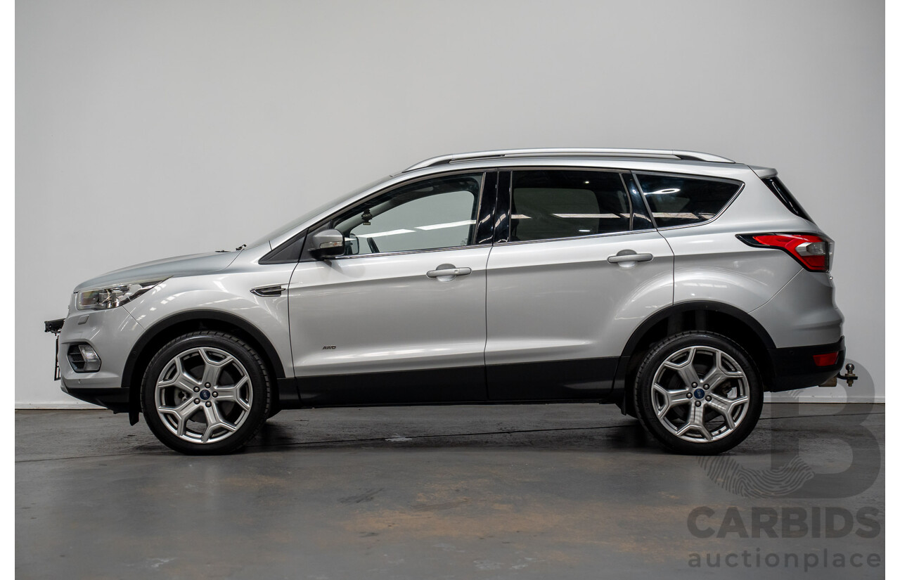 01/2018 Ford Escape Titanium (AWD) ZG 4D Wagon Silver Turbo Diesel 2.0L