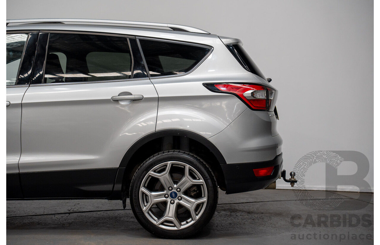 01/2018 Ford Escape Titanium (AWD) ZG 4D Wagon Silver Turbo Diesel 2.0L