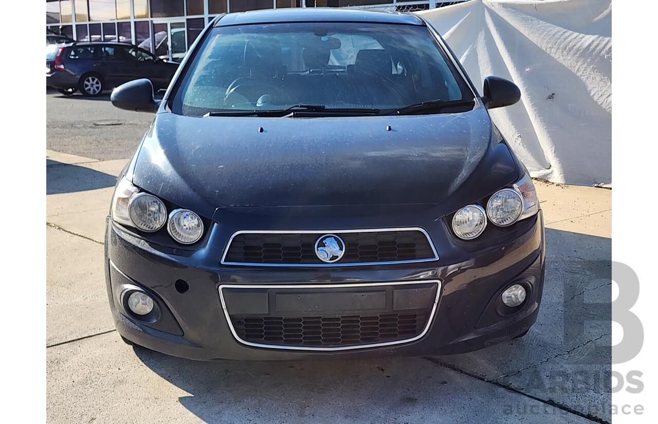 9/2013 Holden Barina CDX TM 5d Hatchback Black 1.6L