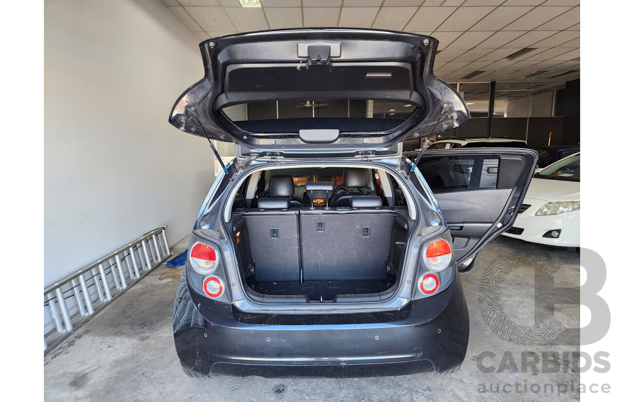 9/2013 Holden Barina CDX TM 5d Hatchback Black 1.6L