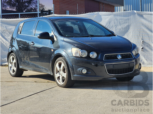 9/2013 Holden Barina CDX TM 5d Hatchback Black 1.6L