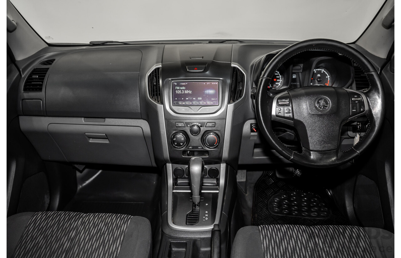 9/2014 Holden Colorado LX RG MY14 Crew Cab P/Up White Turbo Diesel 2.8L