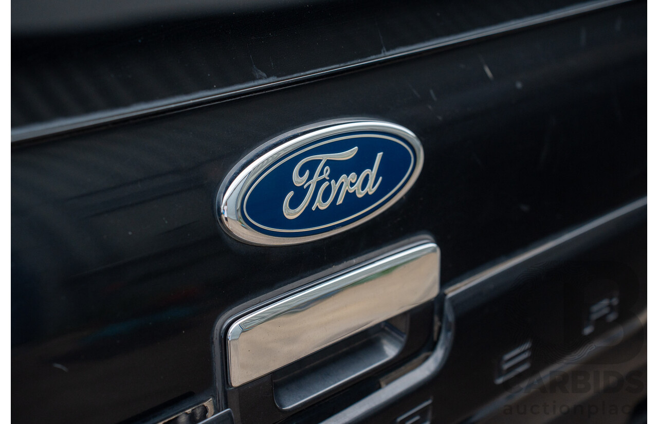 11/2010 Ford Ranger XLT (4x4) PK Dual Cab P/Up Black Mica Turbo Diesel 3.0L
