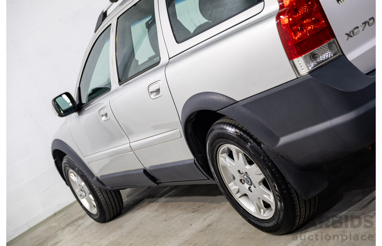 3/2007 Volvo XC70 SE MY06 4d Wagon Electric Silver Metallic Turbo 2.5L