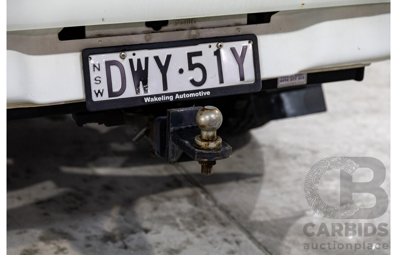 7/2014 Mitsubishi Triton GLX (4x4) MN MY15 Double Cab Utility Solid White Turbo Diesel 2.5L