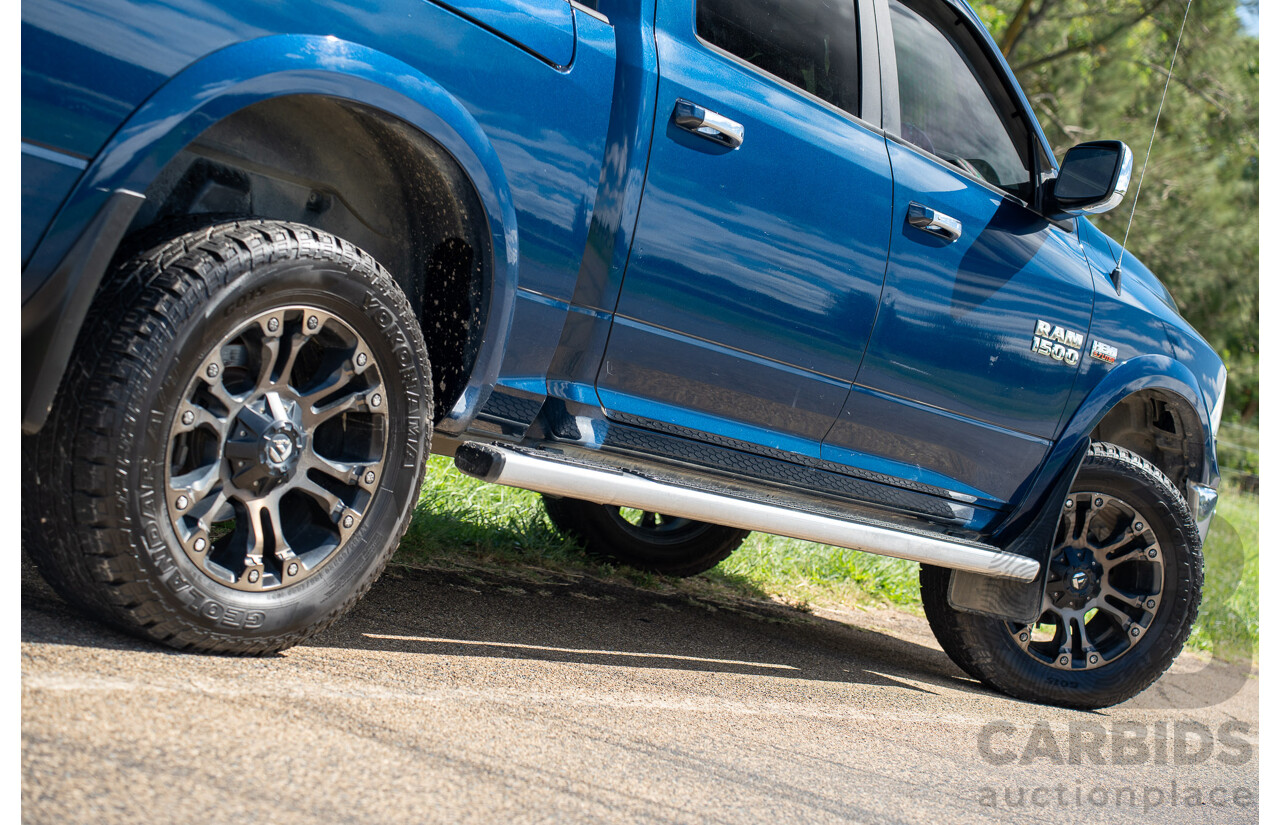 03/2020 ASV (Dodge) RAM 1500 Laramie RamBox SWB (4x4) 4d Dual Cab Utility Patriot Blue Pearl V8 5.7L