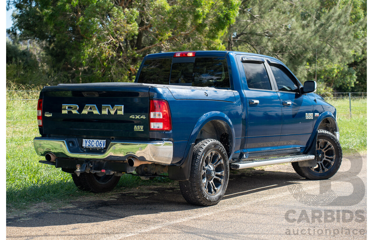 03/2020 ASV (Dodge) RAM 1500 Laramie RamBox SWB (4x4) 4d Dual Cab Utility Patriot Blue Pearl V8 5.7L