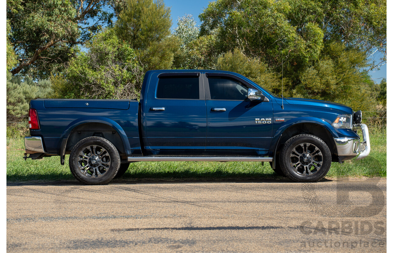 03/2020 ASV (Dodge) RAM 1500 Laramie RamBox SWB (4x4) 4d Dual Cab Utility Patriot Blue Pearl V8 5.7L
