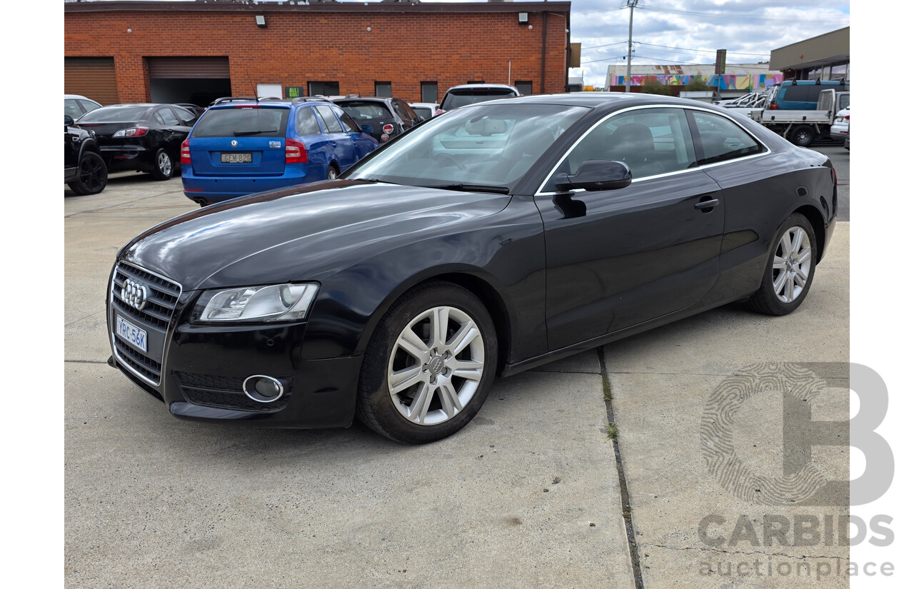 11/2009 Audi A5 TFSI  8T 2d Coupe Black Turbo 2.0L