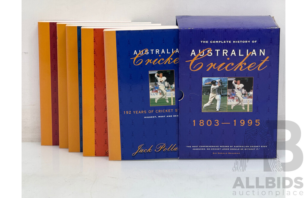 Complete History of Australian Cricket 1803 - 1995 Box Set